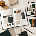 Brand Starter Workbook with colour and mood-board exercises
