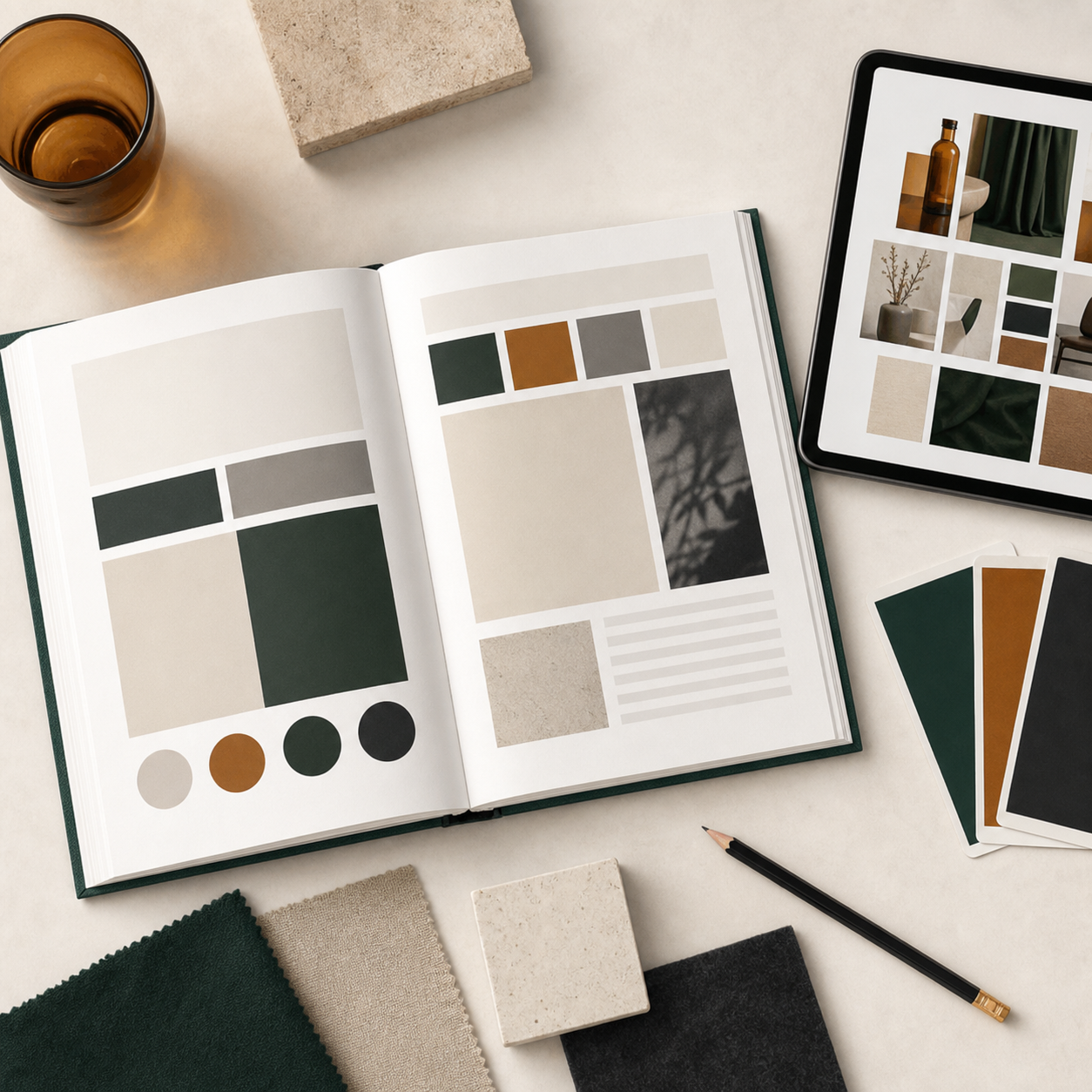 Brand Starter Workbook with colour and mood-board exercises